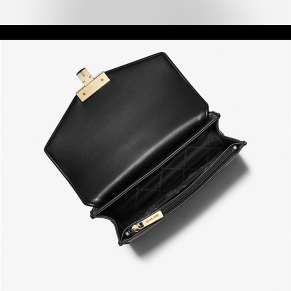 Michael Kors Black Quilted Shoulder Bag - Picture 8 of 8